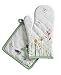 Maison d' Hermine 100% Cotton Oven Mitt & Pot Holder Set (7.5