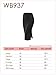CTC WB937 Womens Double Side Slit Pencil Skirt S HEATHER_GREY