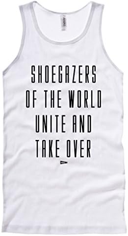 Freshism Men's Shoegazers Tank Top - White, XX-Large