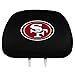 Team ProMark San Francisco 49ers Head Rest Covers - Set of 2