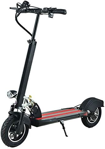 YWJ Electric Scooter LED Ride 500w Rechargeable Removeable Seats- Black