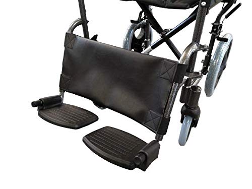 Wheelchair Calf Strap - 8" Deep Vinyl Wheelchai Calf Strap -Standard Or Padded (Padded)