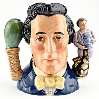 Sir Henry Doulton (Double Handle) D7054 - Large - Royal Doulton Character Jug 7in