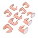 Mudder Practice Fingers DIY Nail Art Training Fingers Nail Decoration Training Fingers for Acrylic, Gel and Nail Art Beginners, 10 Pack