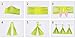 Since Tassel Garland, Tissue Paper Tassels for Wedding, Baby Shower and Party Decorations, 20 pcs DIY Kits - (White,Lavender,Dark Purple,Pink)