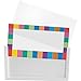 Really Good Stuff 5-Pack Universal Label Holders With Labels