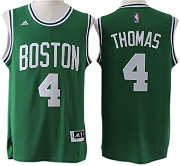 Celtics 4 Isaiah Thomas Green Swingman Jersey Size-L