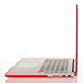 MOSISO Plastic Hard Case with Keyboard Cover with Screen Protector Only Compatible MacBook Pro Retina 13 Inch No CD-Rom (A1502/A1425, Version 2015/2014/2013/end 2012), Red