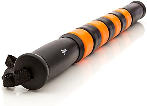 DanceCrazy Muscle Madness Sports Massage Roller Stick for Sore Muscle, Quick Recover &amp; Releasing Myofascial Trigger Points