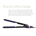 Xtava Goddess Hair Flat Iron Aurora - 1 inch Ceramic Tourmaline Plate Hair Straightener - Hair Styling Tool for All Hair Types with Infrared Rapid Heat Up Technology & Digital LCD Temp Control Display