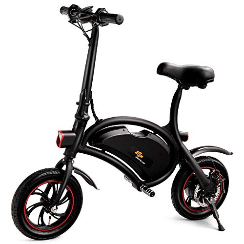 Collapsible E Bike Waterproof 12 Miles Range Scooter Electric Scooter