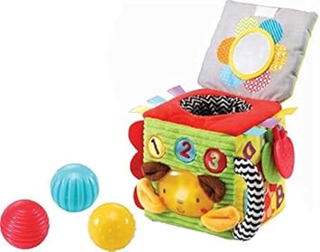 Vtech 80 528204 1 2 3 Kuschelwurfel Babyspielzeug Bunt Zentimeter Amazon De Spielzeug