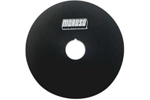 Moroso 23525 V-Belt Crank Pulley, 5" OD, Fits Moroso Mandrel Drives and others w/ 1" OD
