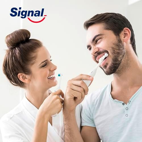 Signal Anticaries Protection Pasta dentífrica com flúor e cálcio, 100 ml, A embalagem pode variar