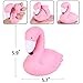 AOLIGE Squishies Slow Rising Jumbo Kawaii Cute Pink Flamingo Creamy Scent for Kids Party Toys Stress Reliever Toy