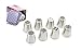 TANGCHU Russian Piping Tips Large Size Icing Syringe Set DIY Coupler Nozzle (8 PCS)