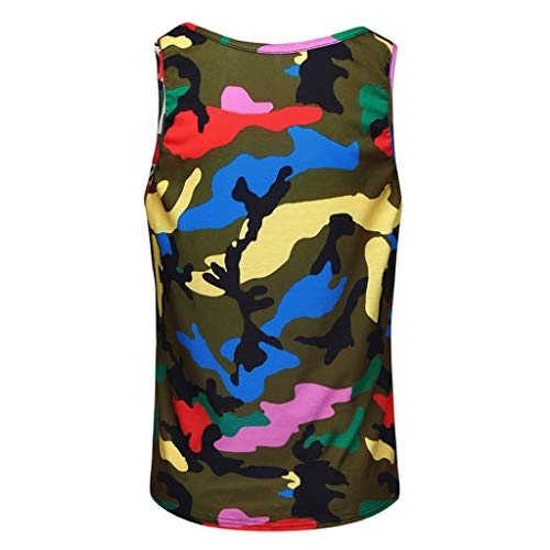 BaZhaHei-Camuffare-Canotta-Uomo-Palestra-Bodybuilding-Casuale-Estate-Tank-Maglietta-Senza-Maniche-Camicia-da-Uomo-Elegante-Top-Sexy-Muscolo-T-Shirt-Fitness-Sportivo-Tee-sotto-Maglie-Sportive