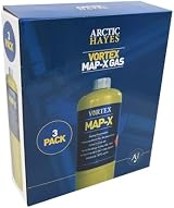 Arctic Hayes Pack 3 Map X Gas Canisters 400g Each Brazing Torch Fuel view 2
