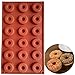 1 pcs 18 Cavity Silicone mini Donut Pan Muffin Cups Cake Baking Ring Biscuit Mold