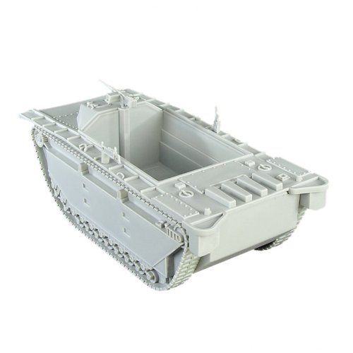 BMC WW2 Gray Amtrak LVT - 1:32 Amphibious Vehicle for Plastic Army Men