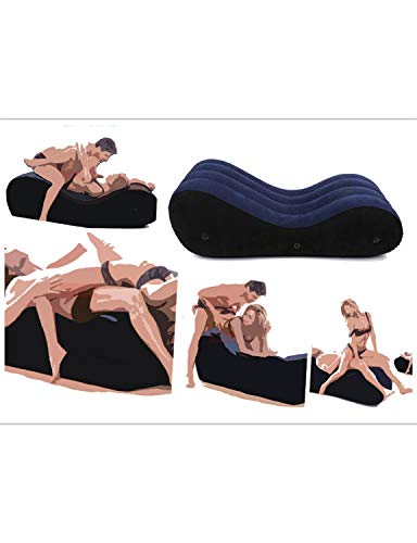 Inflatable Multifunctional Sofa – Portable Magic Cushion Ramp Body Pillow Inflatable Furniture Lounger for Couples Position