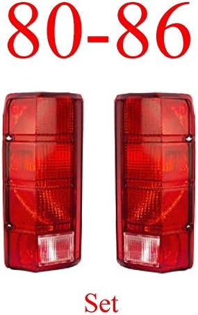80 86 Truck &amp; Bronco Tail Light Set