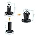 EZYKOO 550 pcs Universal Fastener Clips, Mixed Color Bumper Rivet kit Compatible with GM Ford Toyota Honda etc with 6