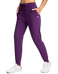 G Gradual Women's Joggers Pants with Zipper Pockets
