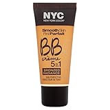 N.Y.C. New York Color BB Creme Foundation Bronze, Medium, 1 Fluid Ounce