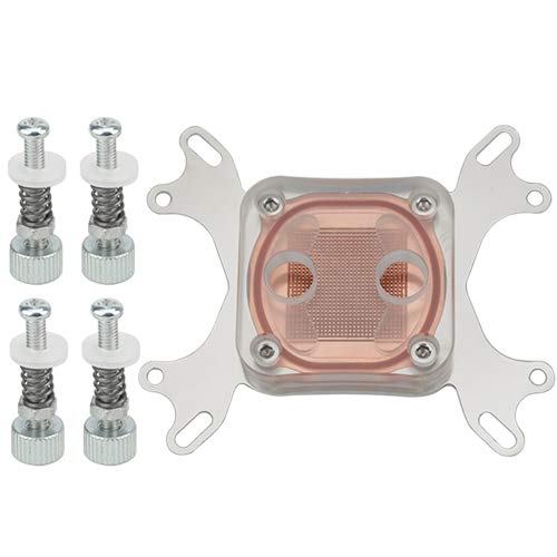 BXQINLENX Professional Universal CPU Water Cooling Block for Intel/AMD