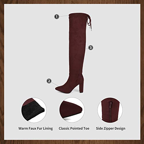 DREAM-PAIRS-Womens-Thigh-High-Fashion-Boots-Over-The-Knee-Block-Heel-Boots
