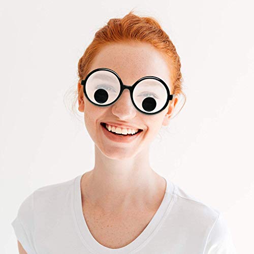 Pieces Googly Eyes Glasses for Kids Adult Funny Eyes Glasses