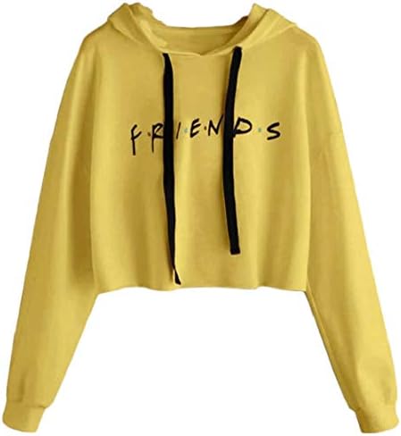 yellow friends hoodie