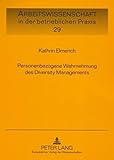 Image de Personenbezogene Wahrnehmung des Diversity Managements (Arbeitswissenschaft in der betrieblichen Praxis) (German Edition)