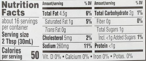 365 EVERYDAY VALUE, ORGANIC LIGHT RANCH DRESSING, 16 FL OZ