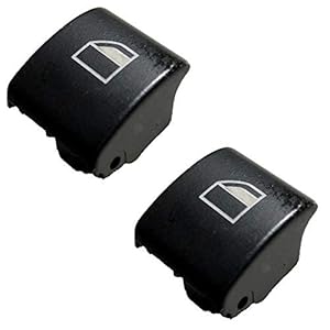 Twowinds Vensterschakelaar Knoopafdekking rechts of links 3-serie E46 X3 X7 (twee stuks)