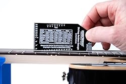 MusicNomad Precision String Action Gauge Ruler for