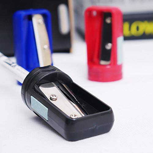 WSERE 6 Pieces Carpenter Pencil Sharpener Manual Portable Woodwork Pencil Cutter