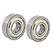 uxcell 2 Pcs 6000ZZ Dual Shielded Sealed Deep Groove Ball Bearings 26mm x 10mm x 8mm