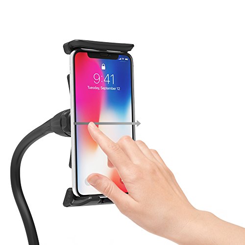 EURPMASK Car Cup Mount Holder, Switchable Adjustable Swing Cradle Extended Cup Car Mount Holder Kit Compatible Tablet Smartphone