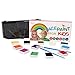 Maydear Face Paint Kit for Kids with Safe and None Toxic FDA Compliant Water Based 12 Color Palette (X-Large) with 30 Stencils and 2 Brushes