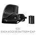 MegaGear Sony Alpha A6300, A6000 (16-50 mm) Ever Ready Leather Camera Case and Strap, with Battery Access - Black - MG406