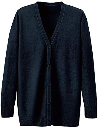 カシミヤタッチカーディガン (ロング丈) 看護 介護 事務 オフィス レディース ナースリー