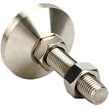 Hyever Leveling Screw Leg Heavy Duty Carbon Steel Nickel Plated 4