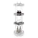 BINO 'Lafayette' 4-Tier Square Spa Tower, Chrome