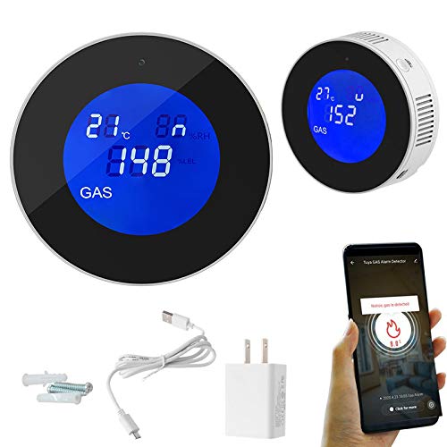 Buy WiFi Natural Detector,Smart Propane Leak Detectors for Home, Kitchen,Plugin Leak Sensor