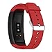 Feskio for Samsung Gear Fit2 PRO / Fit2 SM-R360 Replacement Watch Band Strap, Soft Silicone Wristband Straps Sport Band Bracelet for Samsung Gear Fit2 Pro and Fit 2 SM-R360 Smartwatch