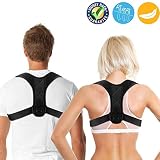 FUYERLI Posture Corrector for Men and Women with Adjustable Clavicle Brace