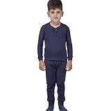 Artic Pole Zero Degree Boys Thermal Underwear Set Buttons