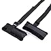 WJkuku 1 Dice &1 T-Back Fetish Bed Bondage Restraint Soft Pillow Ankle Cuffs Hand Cuffs for Couples Love Games -Black